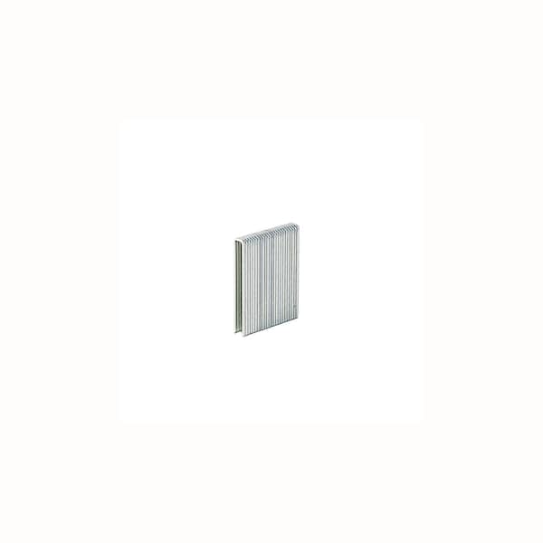 Staples, 18 ga, Narrow Crown, 1 in Leg L, Steel, 5000 PK